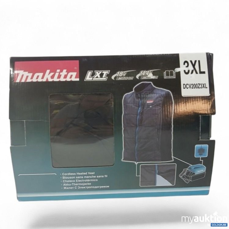 Artikel Nr. 399148 Artikel Nr. 399148: Makita Akku Heizgilet 3XL DCV200Z3XL