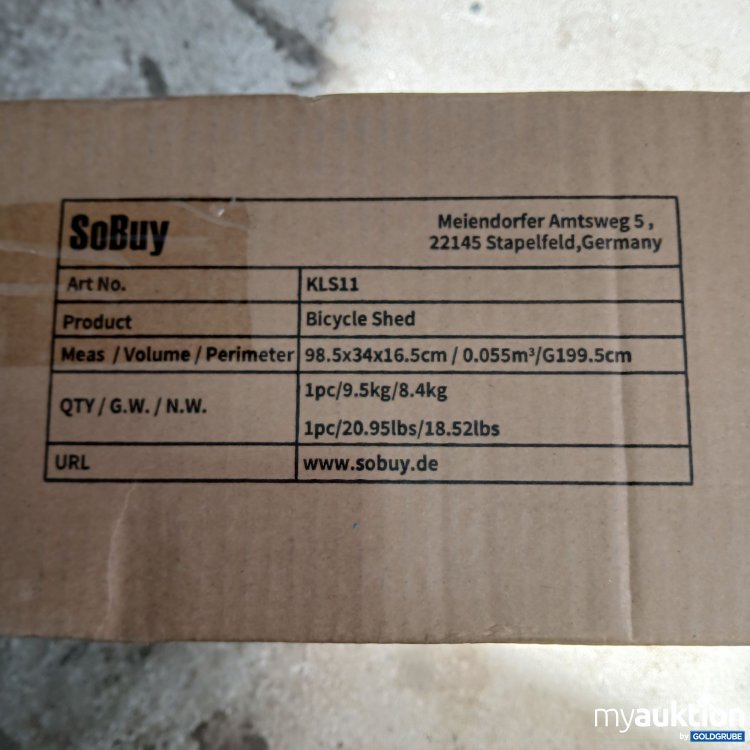 Artikel Nr. 439148 Artikel Nr. 439148: SoBuy Bicycle Shed KLE11