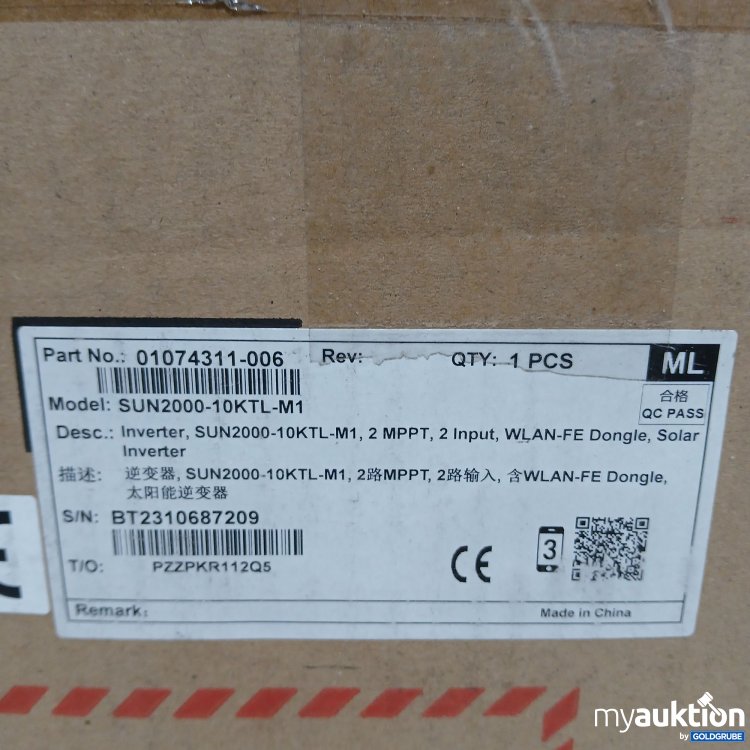 Artikel Nr. 444148: Huawei Sun2000 10 KTL M1 