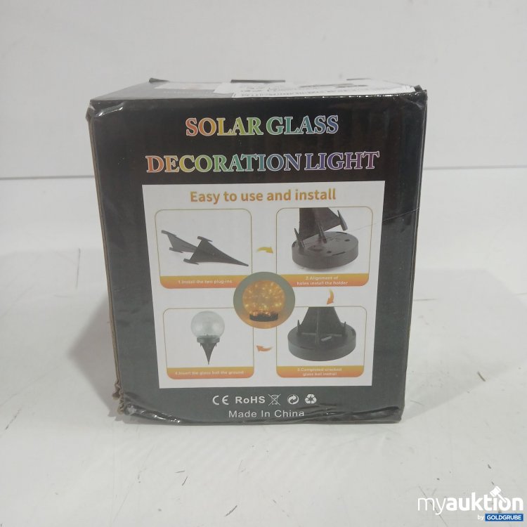 Artikel Nr. 463148 Artikel Nr. 463148: Solar Glass Decoration Light