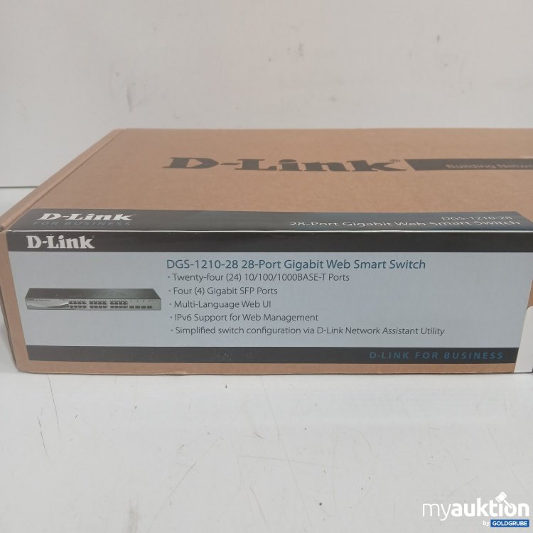 Artikel Nr. 465148 Artikel Nr. 465148: D-Link DGS-1210-28-Port Gigabit Web Smart Switch