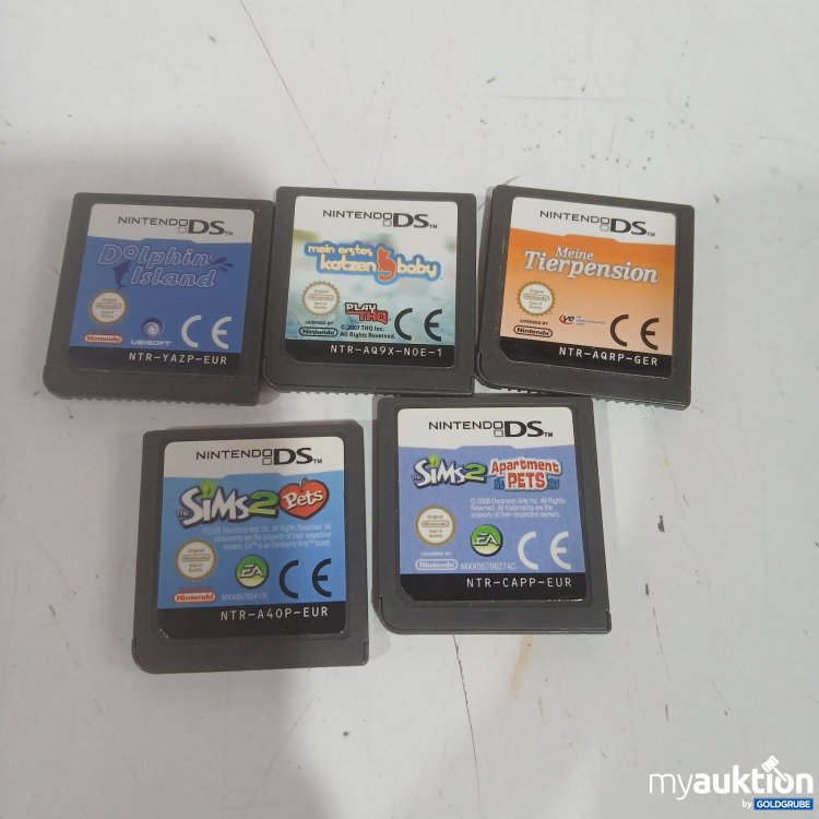 Artikel Nr. 477148 Artikel Nr. 477148: Nintendo DS Spiele 5Stk
