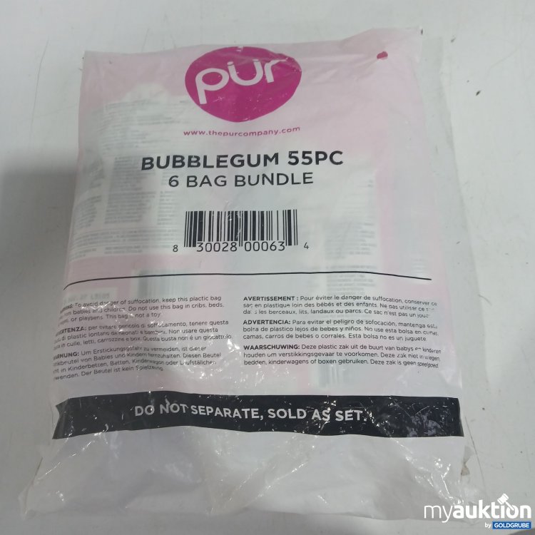 Artikel Nr. 873148 Artikel Nr. 873148: Pür Bubblegum 55Pc 6Bag Bundle