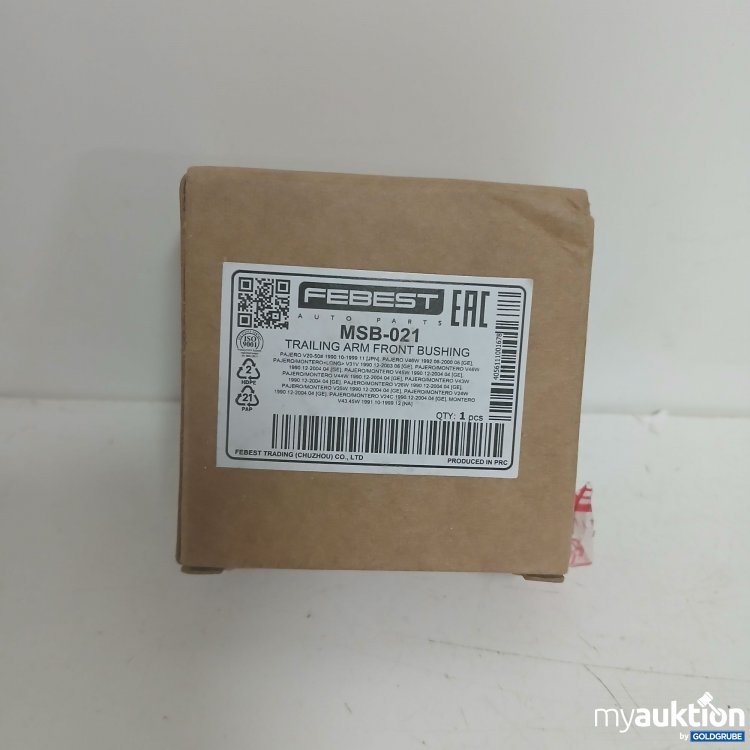 Artikel Nr. 903148: Febest MSB-021 Trailing Arm Front Bushing 