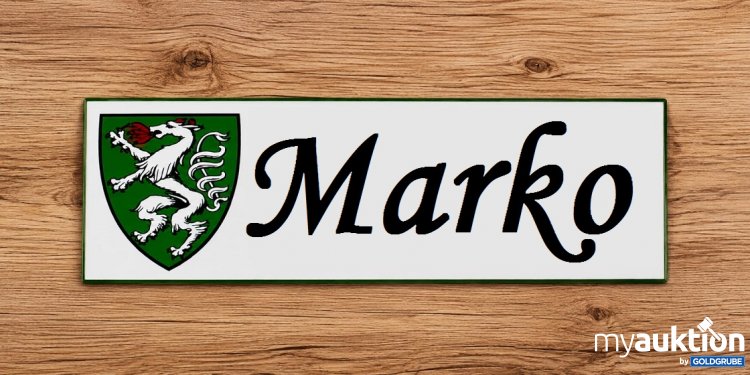 Artikel Nr. 937148: Blechschild 