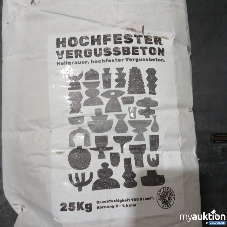 Artikel Nr. 951148: Hochfester Vergussbeton 25kg 