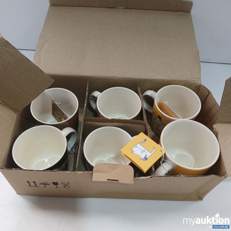 Artikel Nr. 959148: Arabia Moomin 80 Familie Time 5x03l und 1x0,4l verschiedene Motive 