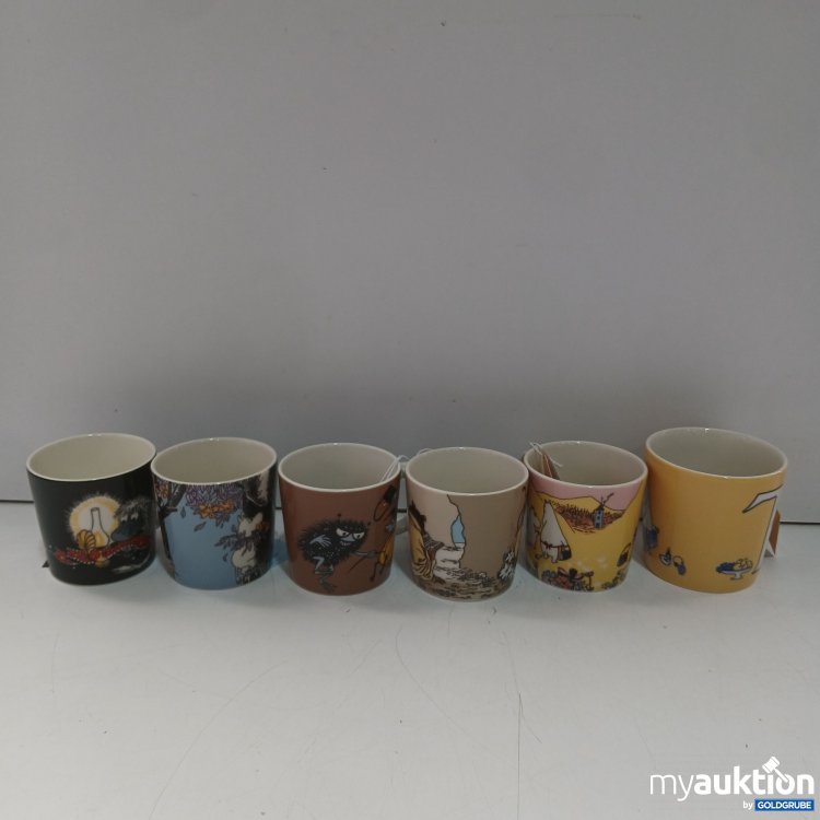 Artikel Nr. 959148: Arabia Moomin 80 Familie Time 5x03l und 1x0,4l verschiedene Motive 