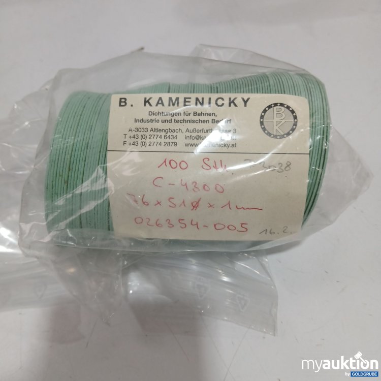 Artikel Nr. 963148: B.Kamenicky 100Stk C-4300 76x51x1mm 