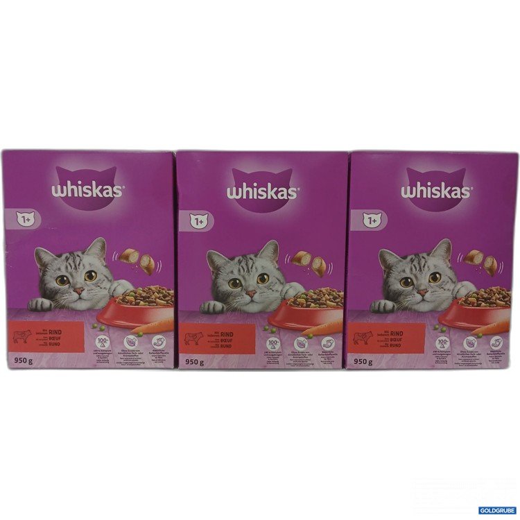 Artikel Nr. 980148 Artikel Nr. 980148: Whiskas Katzenfutter mit Rind 3×950g