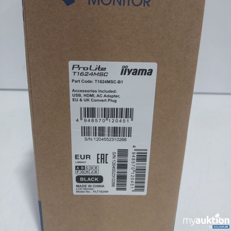 Artikel Nr. 984148 Artikel Nr. 984148: Iiyama 16" Pro lite T1624MSC