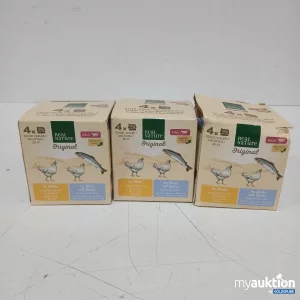 Artikel Nr. 478148: Real Nature 3 x Original Adult Katzenfutter 4 x 100 g