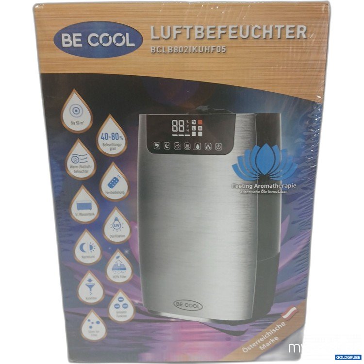 Artikel Nr. 446149: Be cool Luftbefeuchter BCLB8021KUHF05 silber 5L