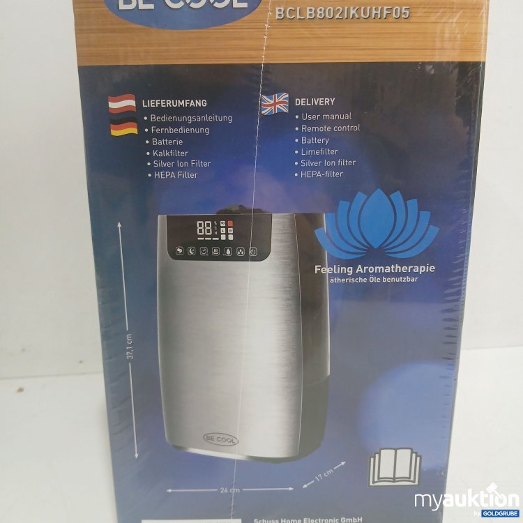 Artikel Nr. 446149: Be cool Luftbefeuchter BCLB8021KUHF05 silber 5L