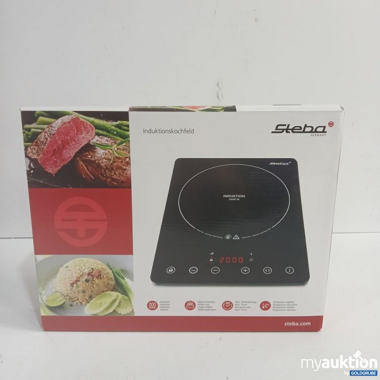 Artikel Nr. 447149 Artikel Nr. 447149: Steba Induktionskochfeld 2000 W IK65SLIM
