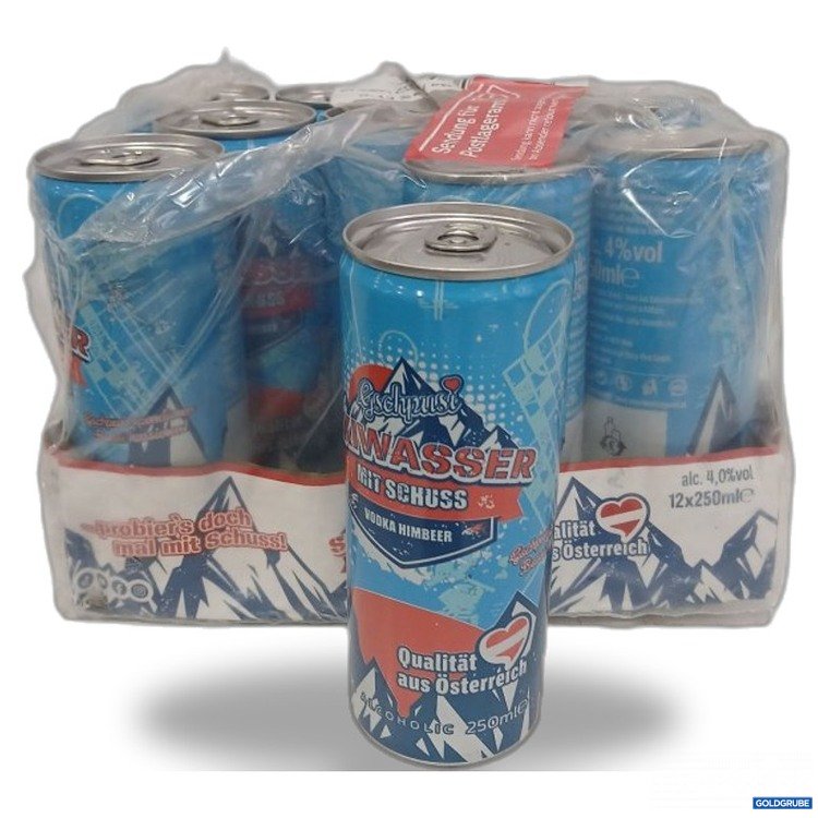 Artikel Nr. 461149 Artikel Nr. 461149: Gschpusi Skiwasser mit Schuss Vodka Himbeer 11x250ml
