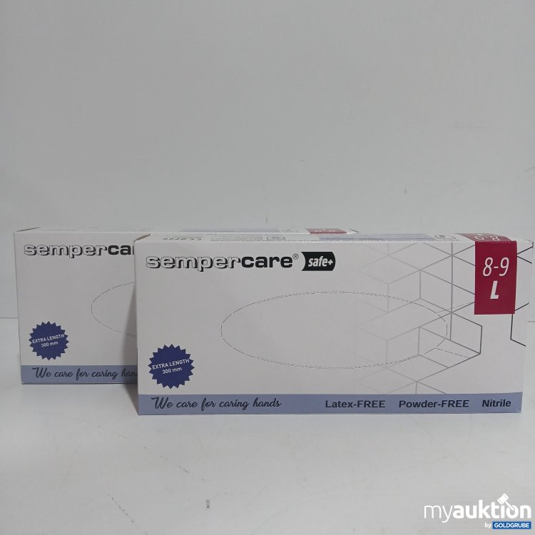Artikel Nr. 813149 Artikel Nr. 813149: Sempercare safe+ Handschuhe Latex-free Powder-free 8-9L