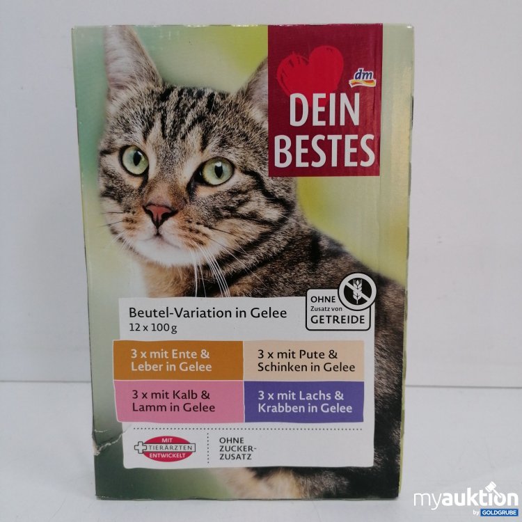 Artikel Nr. 840149 Artikel Nr. 840149: Dein Bestes Beutel Variation in Gelee 12x100g