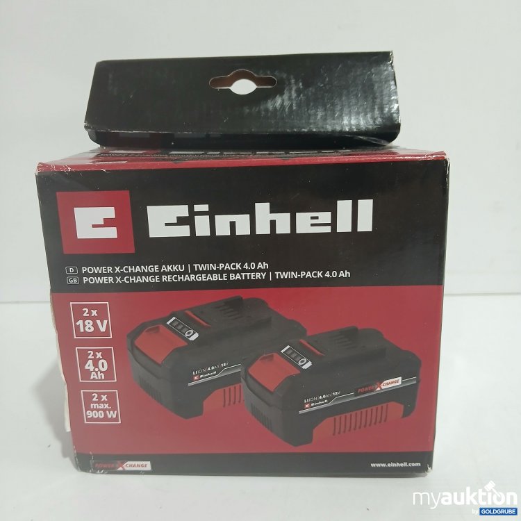 Artikel Nr. 861149: Einhell Power X-Change Akku Twin Pack 4.0Ah 45.114.89