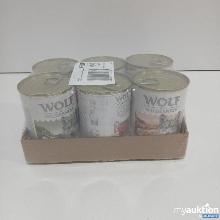 Artikel Nr. 868149: Wolf of Wilderness Hundefutter 6x400g