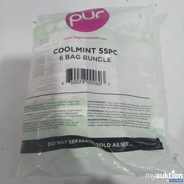 Artikel Nr. 873149 Artikel Nr. 873149: Pür Coolmint 55Pc 6Bag Bundle