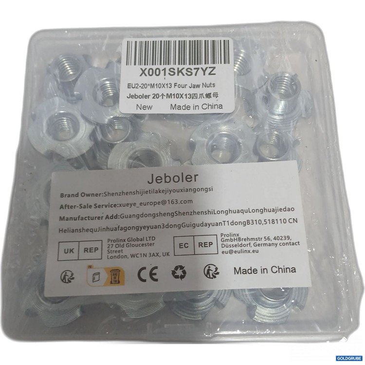 Artikel Nr. 887149 Artikel Nr. 887149: Jeboler Einschlagmuttern M10x13mm 20x