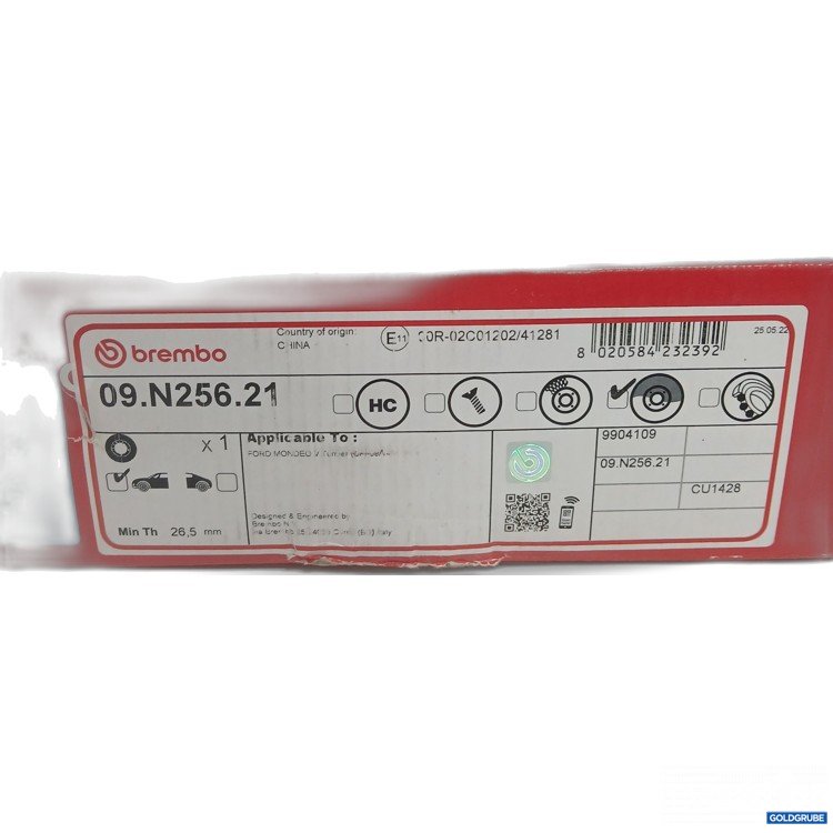 Artikel Nr. 888149 Artikel Nr. 888149: Brembo Bremsscheibe Ford Mondeo V Turnier 09.N256.21