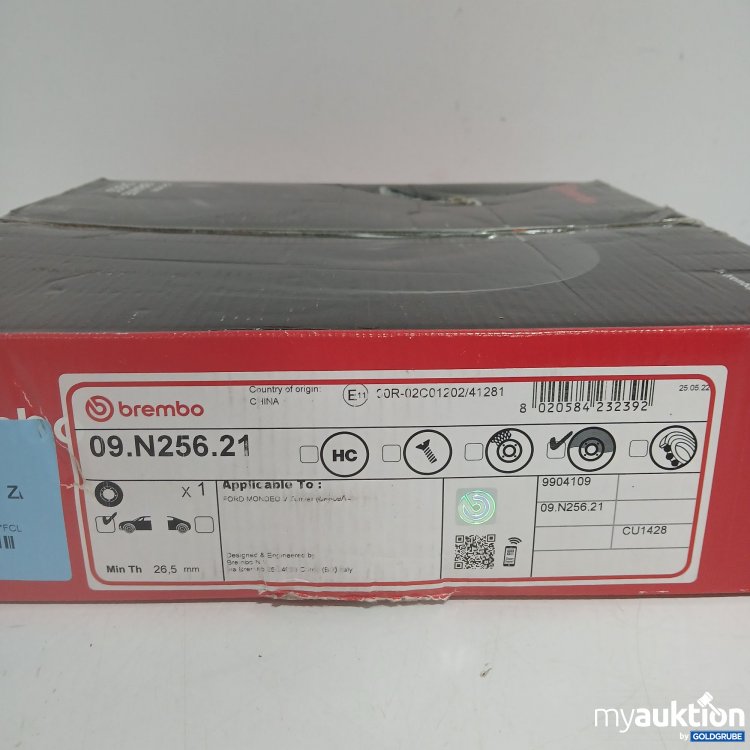 Artikel Nr. 888149 Artikel Nr. 888149: Brembo Bremsscheibe Ford Mondeo V Turnier 09.N256.21
