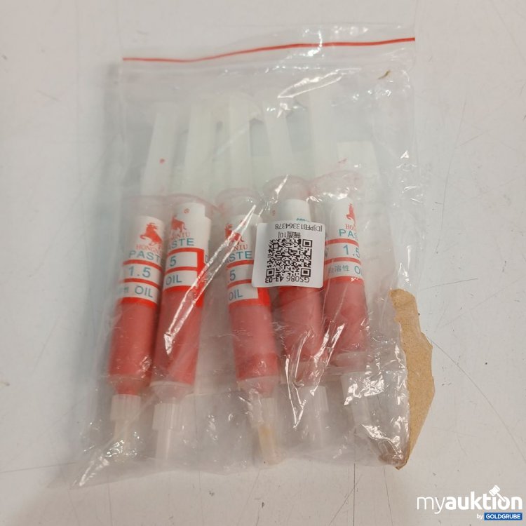 Artikel Nr. 920149 Artikel Nr. 920149: Diamantschleiferpolierpaste 5x1.5 ml