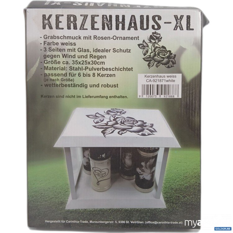 Artikel Nr. 921149 Artikel Nr. 921149: Kerzenhaus XL weiß