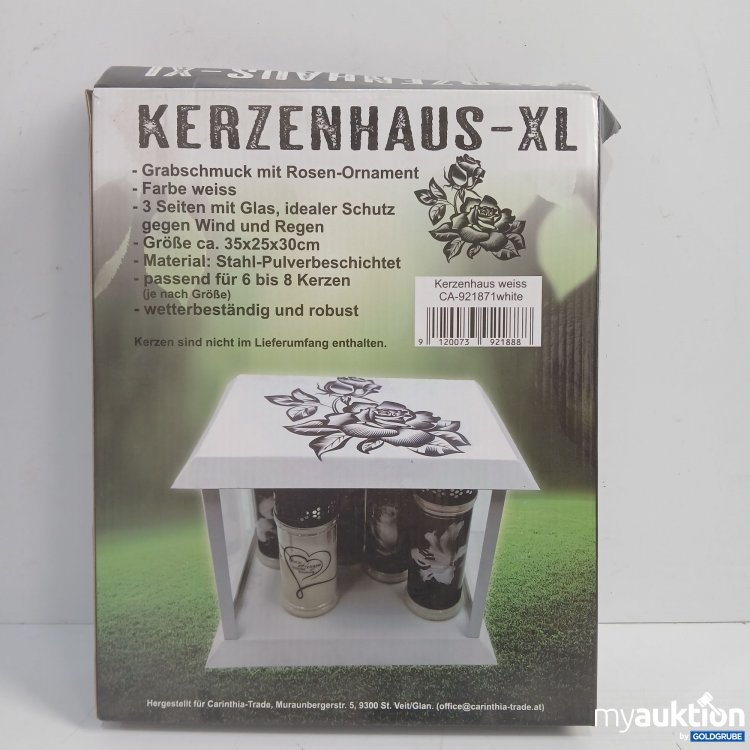 Artikel Nr. 921149 Artikel Nr. 921149: Kerzenhaus XL weiß