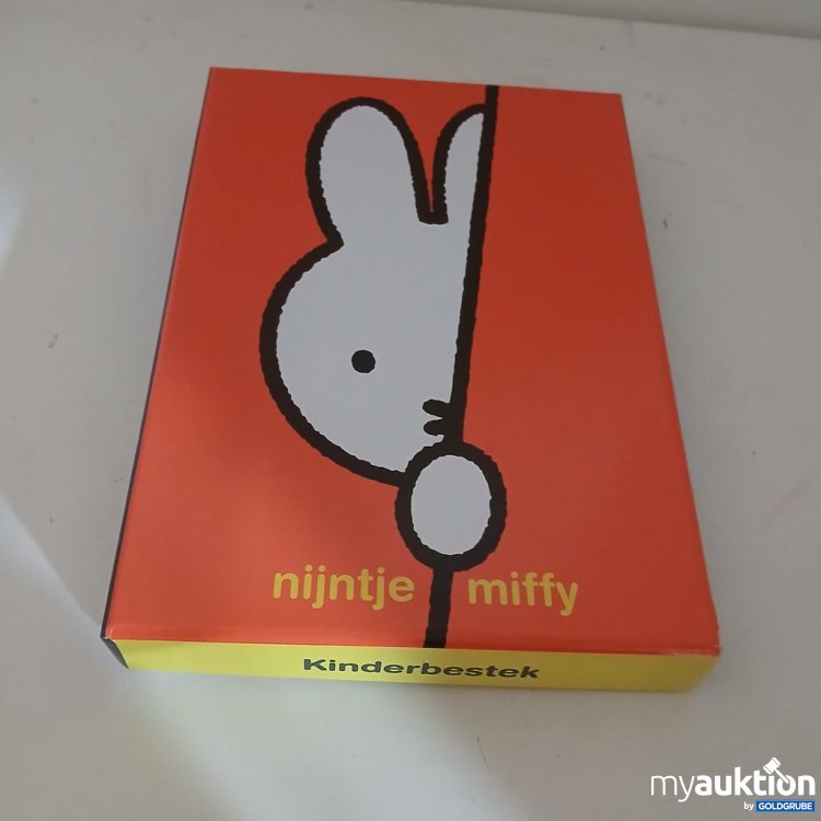 Artikel Nr. 922149: Zilverstad Miffy Kinderbesteck