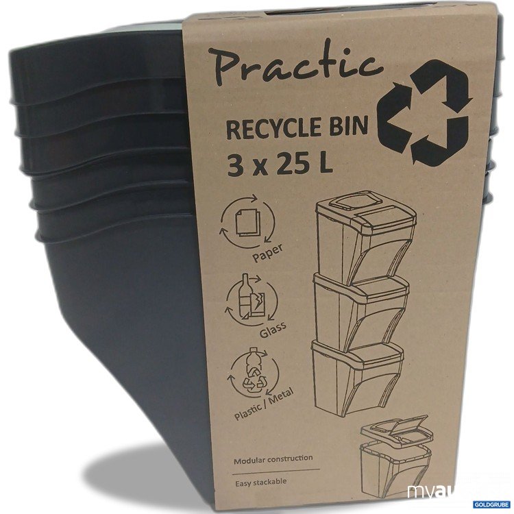 Artikel Nr. 956149: Practic Recycle Bin 3x25L 