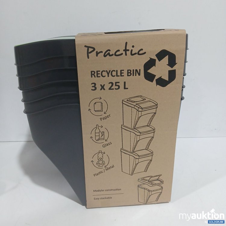 Artikel Nr. 956149: Practic Recycle Bin 3x25L 