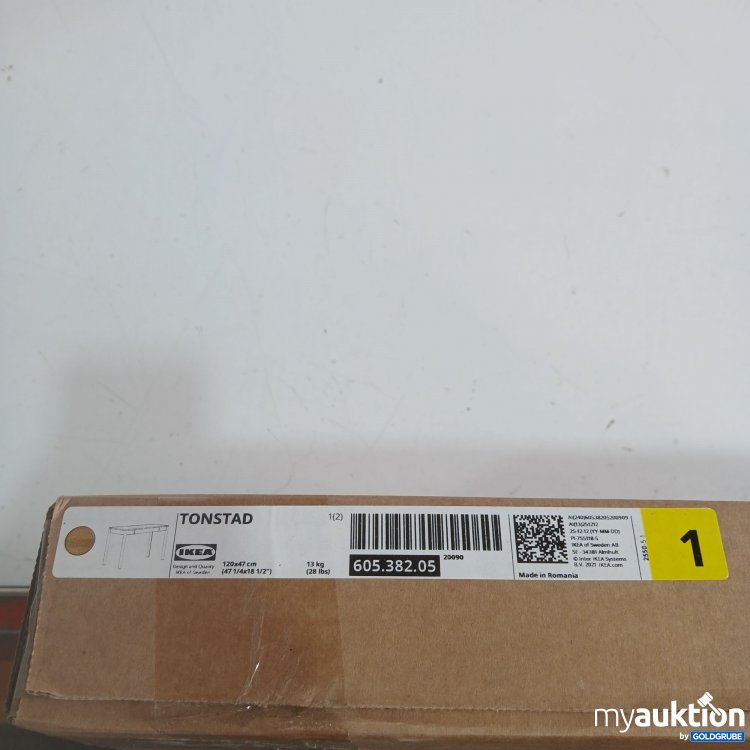 Artikel Nr. 970149: Ikea Tonstad 120x47cm 605.382.05 + 605.382.05