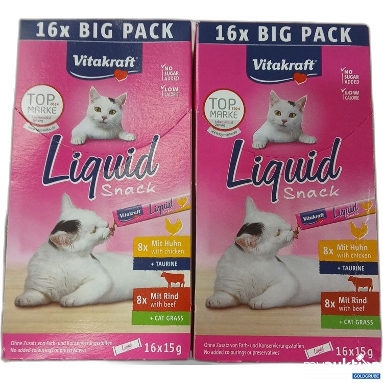 Artikel Nr. 980149 Artikel Nr. 980149: Vitakraft Liquid Snack Big Pack je 16×15g