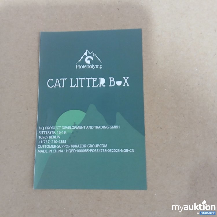 Artikel Nr. 981149 Artikel Nr. 981149: Pfotenolymp Cat litter Box