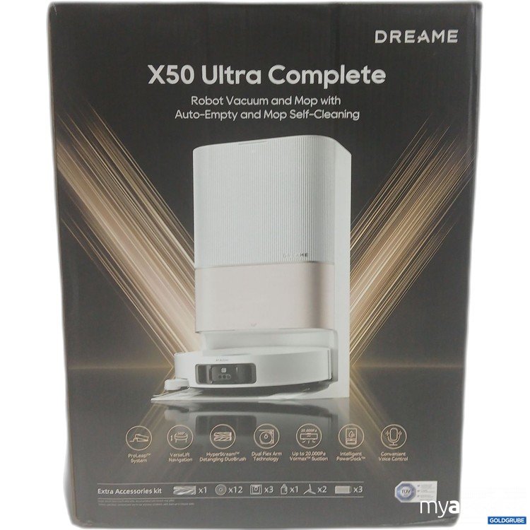 Artikel Nr. 986149 Artikel Nr. 986149: Dreame X50 Ultra Complete Robot Vacuum and Mop with Auto-Empty and Mop-self-Cleaning