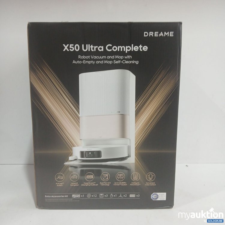 Artikel Nr. 986149 Artikel Nr. 986149: Dreame X50 Ultra Complete Robot Vacuum and Mop with Auto-Empty and Mop-self-Cleaning