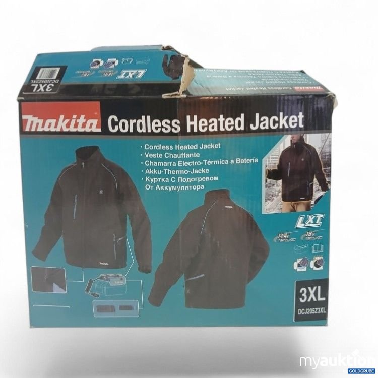 Artikel Nr. 399150 Artikel Nr. 399150: Makita Akku Thermo Jacke 3XL DCJ205Z3XL