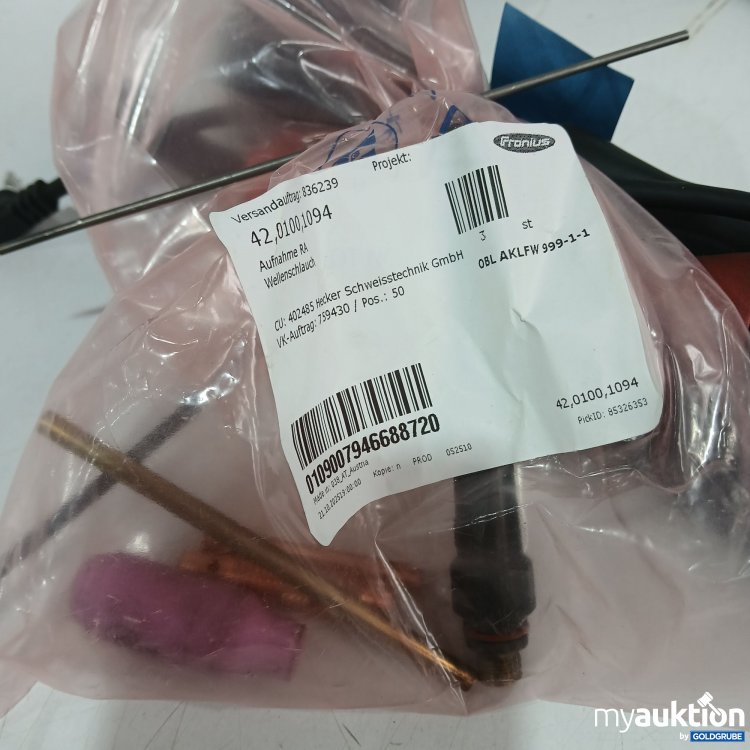 Artikel Nr. 444150: Fronius Aufnahme RA Wellenschlauch 42 0100 1094