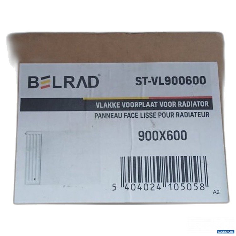 Artikel Nr. 445150: BELRAD Heizkörper-Vorplatte 900x600 mm