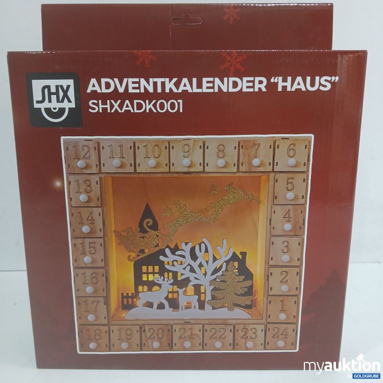 Artikel Nr. 446150: SHX Adventskalender "Haus" SHXADK001