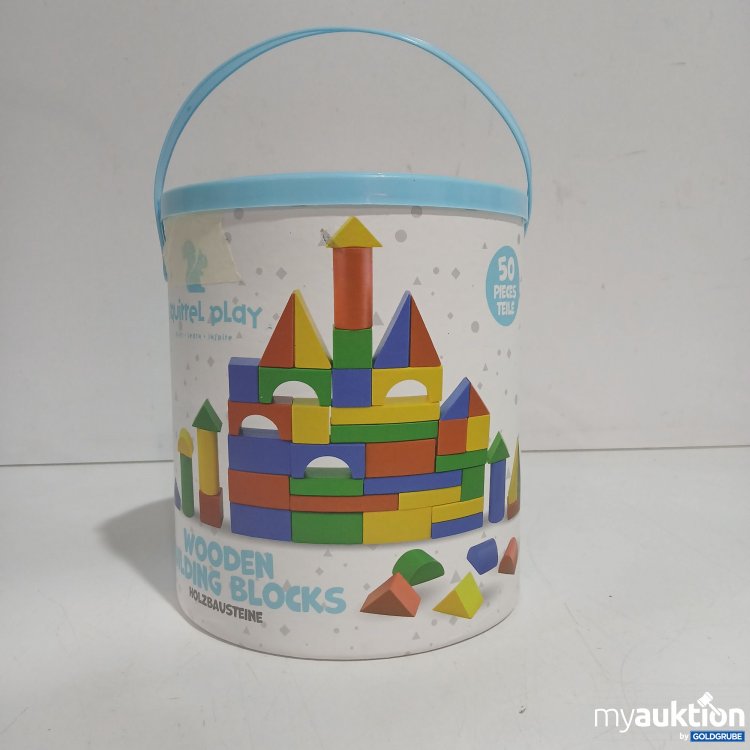 Artikel Nr. 524150: Squirrel Play Wooden Building Blocks 50Pieces 12m+ 