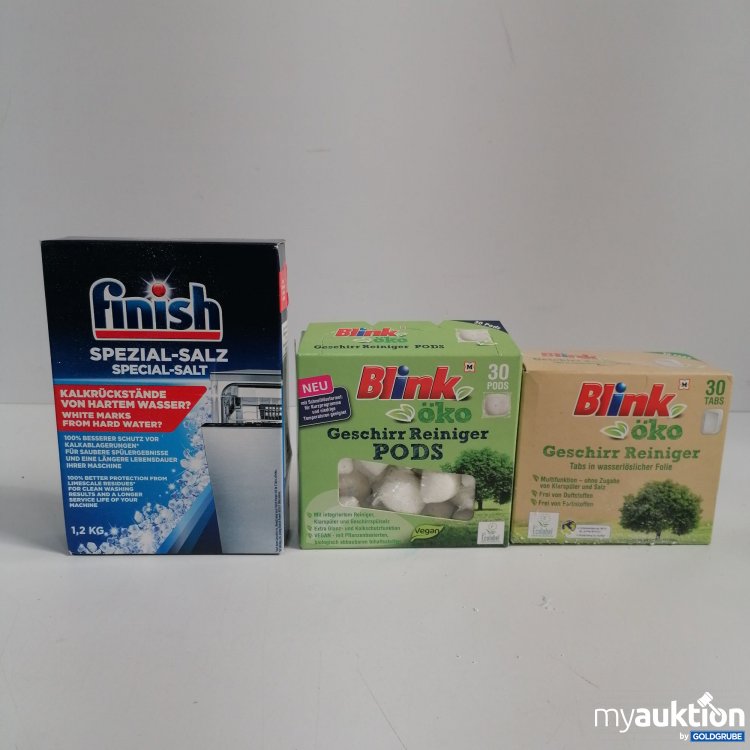 Artikel Nr. 856150: Blink Geschirrreiniger Tabs 2x30 Stk., 1x Finish Powerball Spezialsalz 1.2kg
