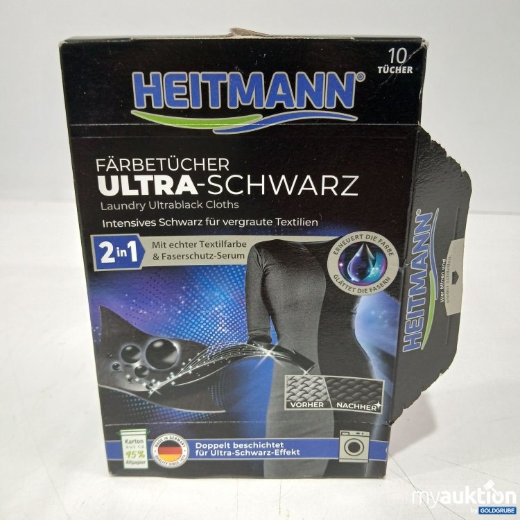 Artikel Nr. 879150: Heitmann Färbetücher Ultra Schwarz 10stk