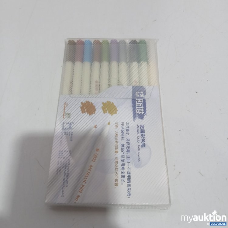 Artikel Nr. 911150 Artikel Nr. 911150: Metallic Color Pen 10 Stück