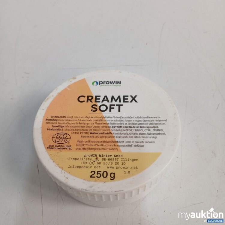 Artikel Nr. 920150: prowin Creamex Soft 250 g