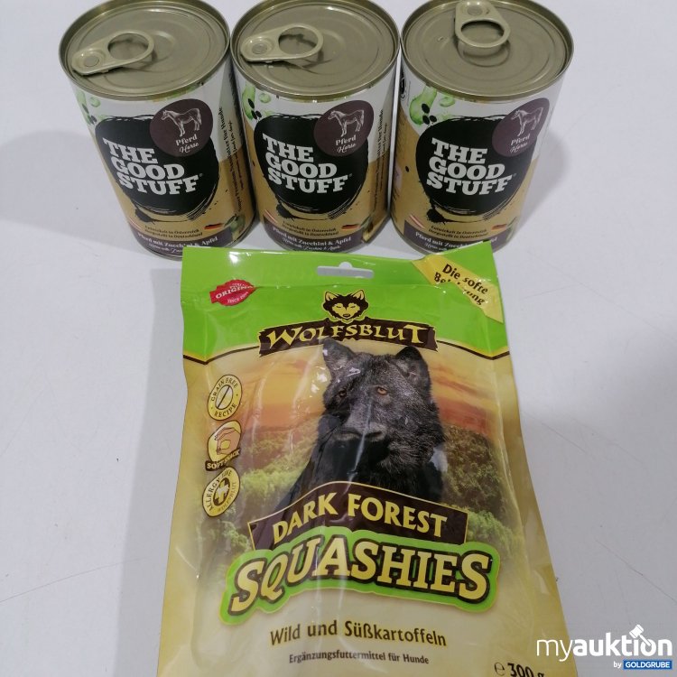 Artikel Nr. 950150: Diverses Hundefutter 3x400g 1x300g