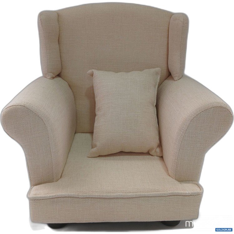 Artikel Nr. 959150: Kleiner Deko Sessel ca28x28x37cm beige 